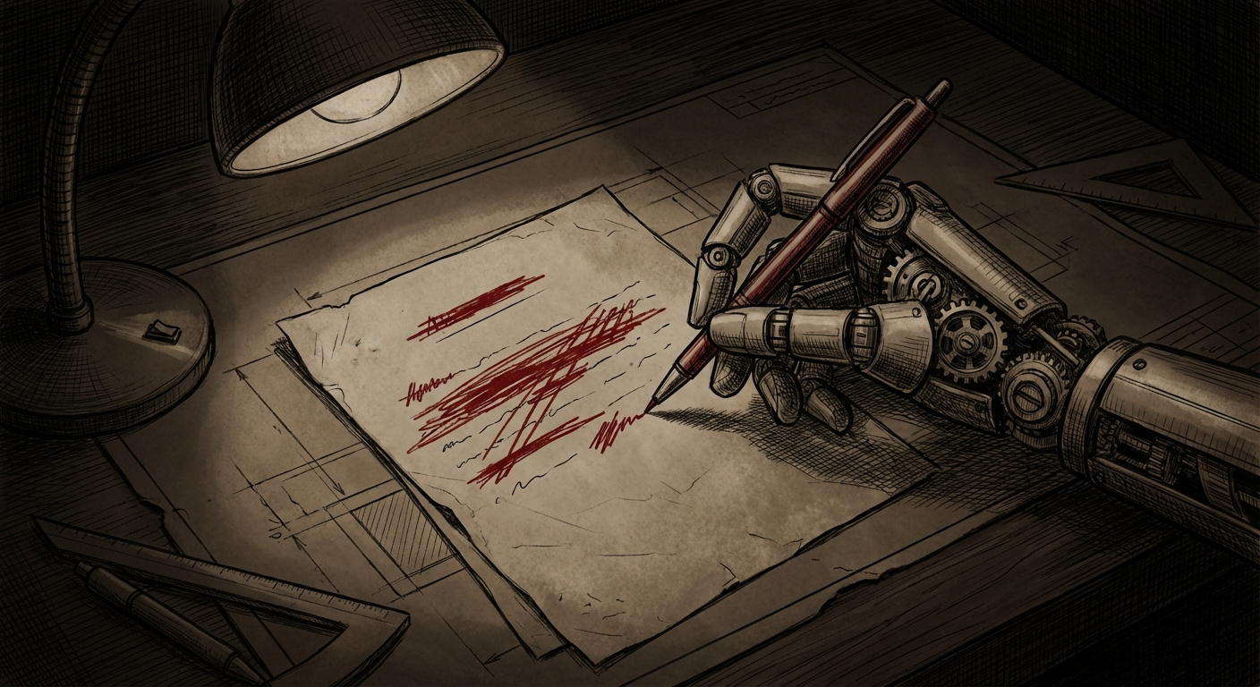 I built a tool to catch myself writing like a robot